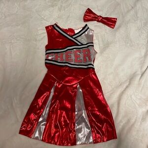 Girls cheerleader costume